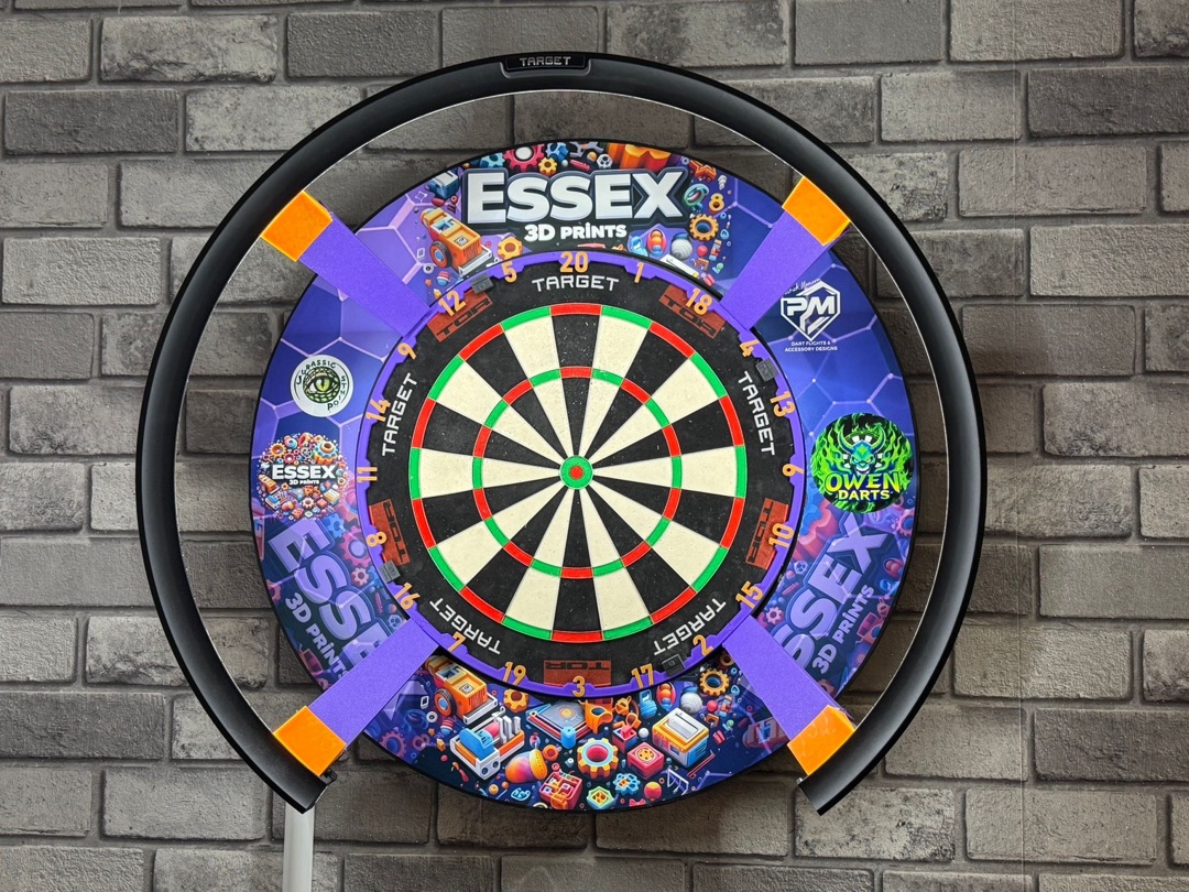 Camera protection cover for darts scoring camera