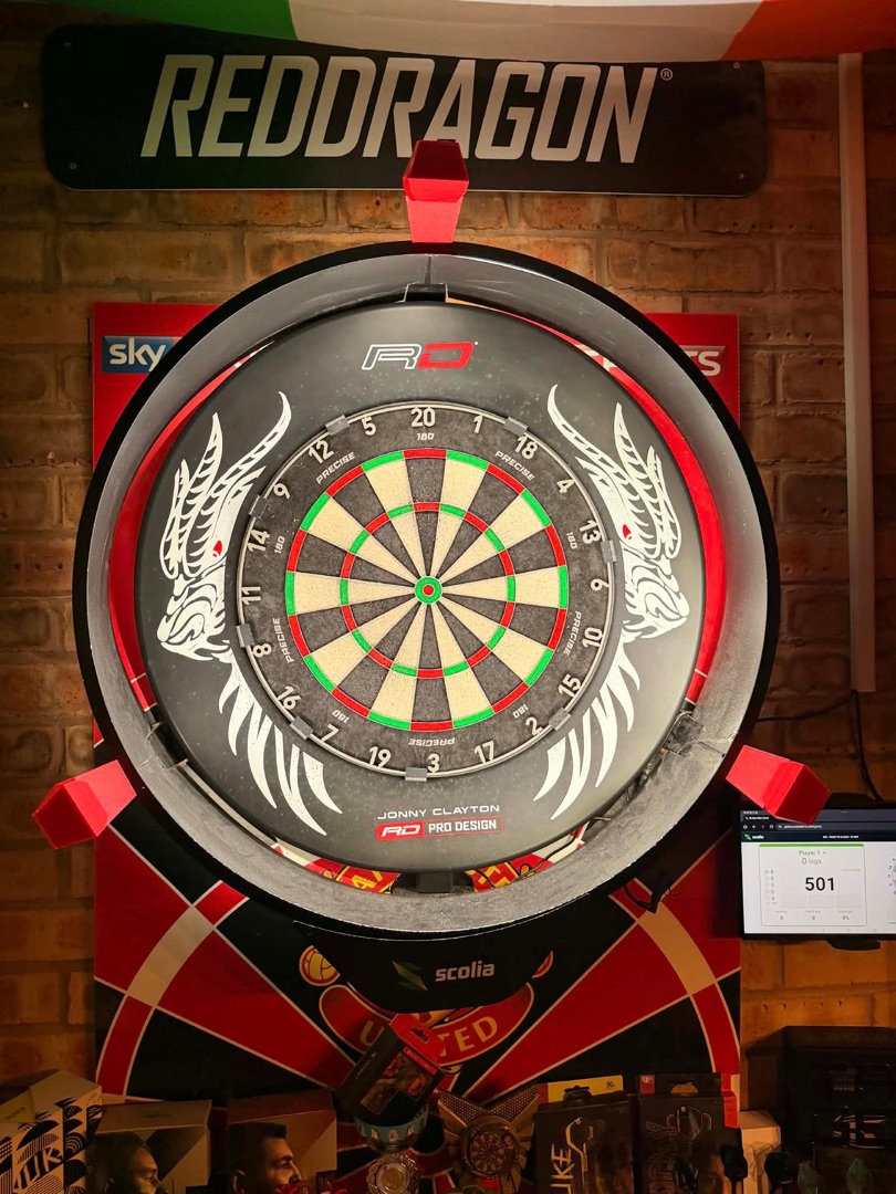 Dartboard surround alternate colourway