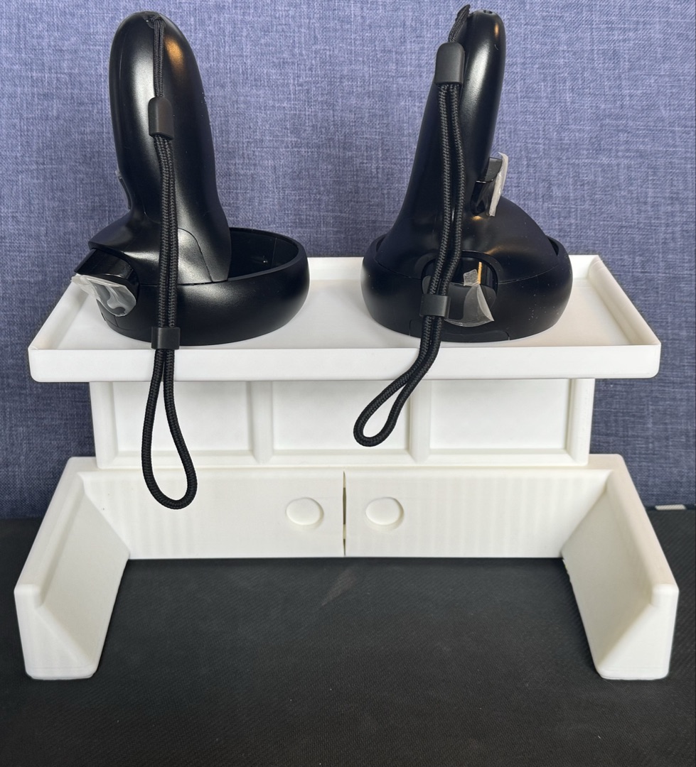 Pimax Crystal VR stand with headset