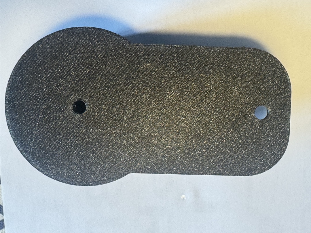 Tesla charger holder base plate